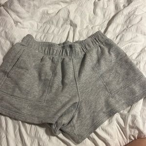 Grey sweat shorts